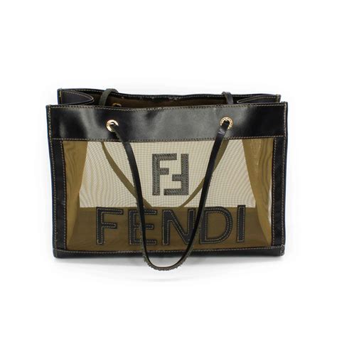 fendi mesh bag|types of fendi bags.